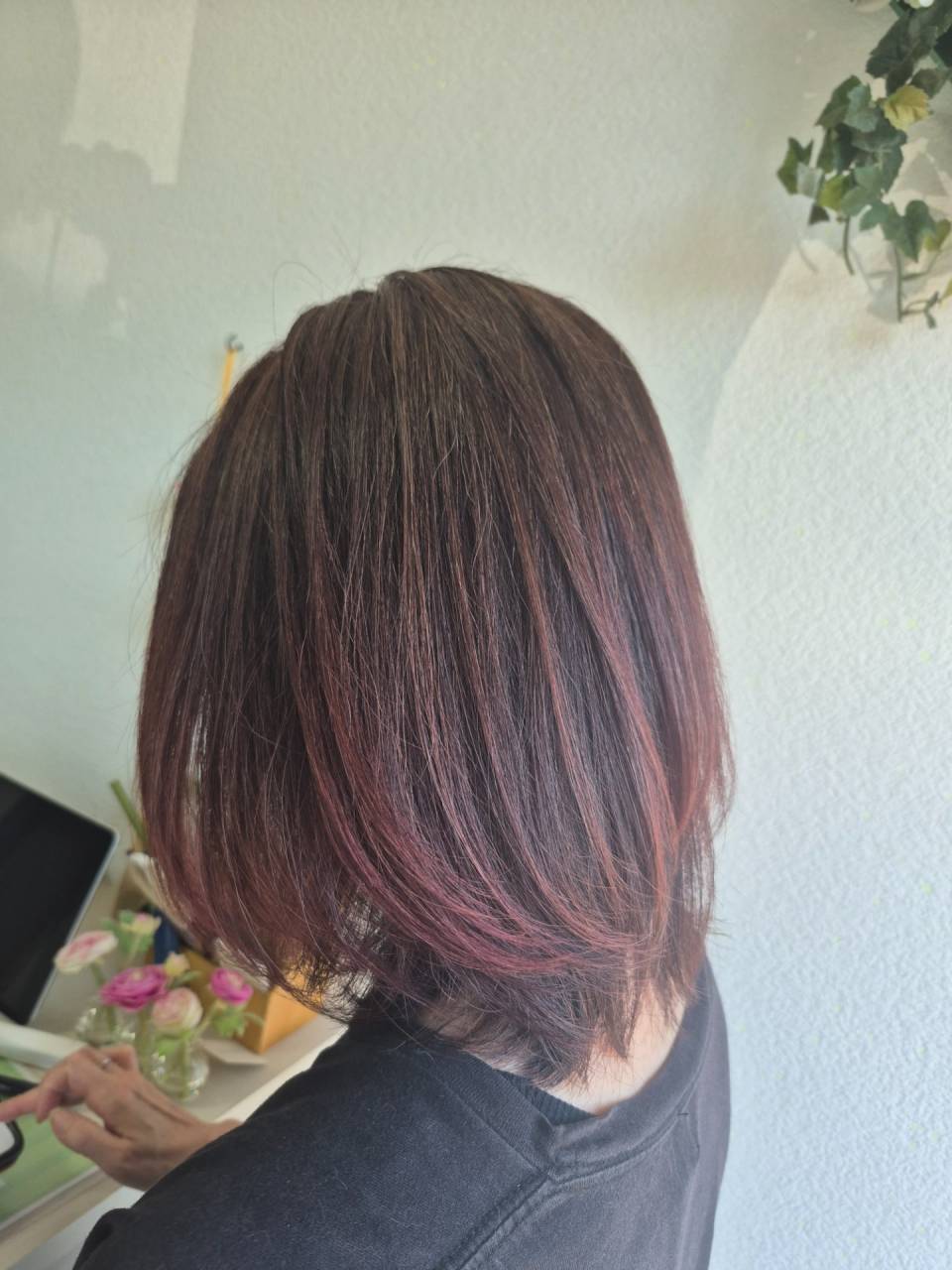 髪質改善カラー