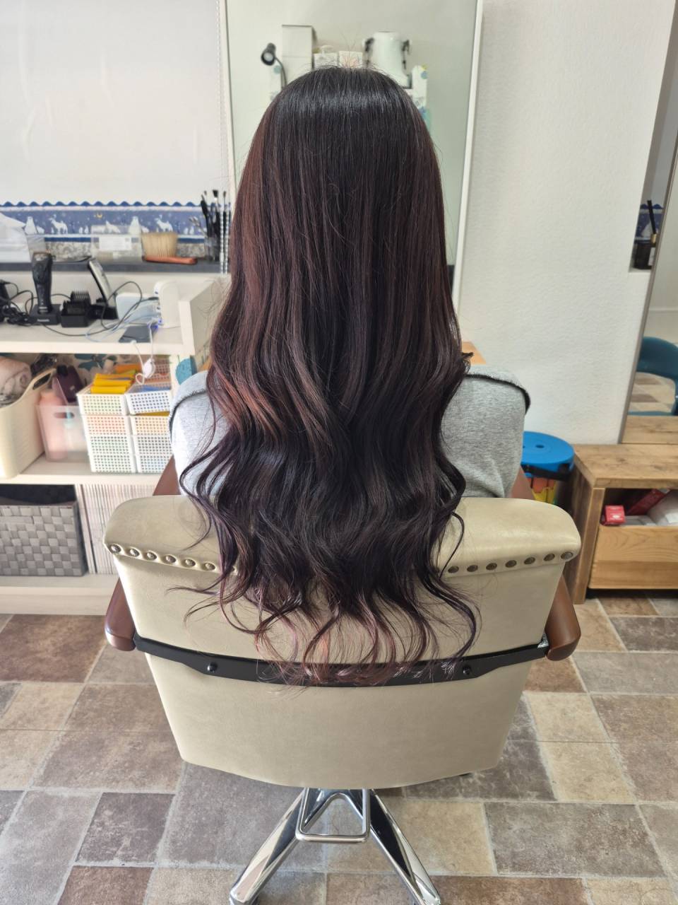 髪質改善カラー