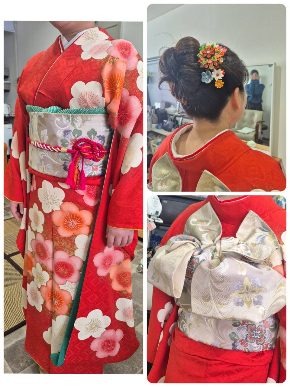 振袖着付け ヘアセット