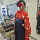 袴着付けヘアセット